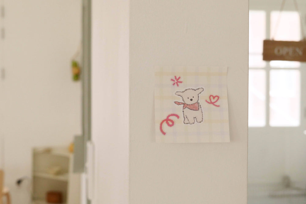 Suatelier Cereal Stickers Baby puppy