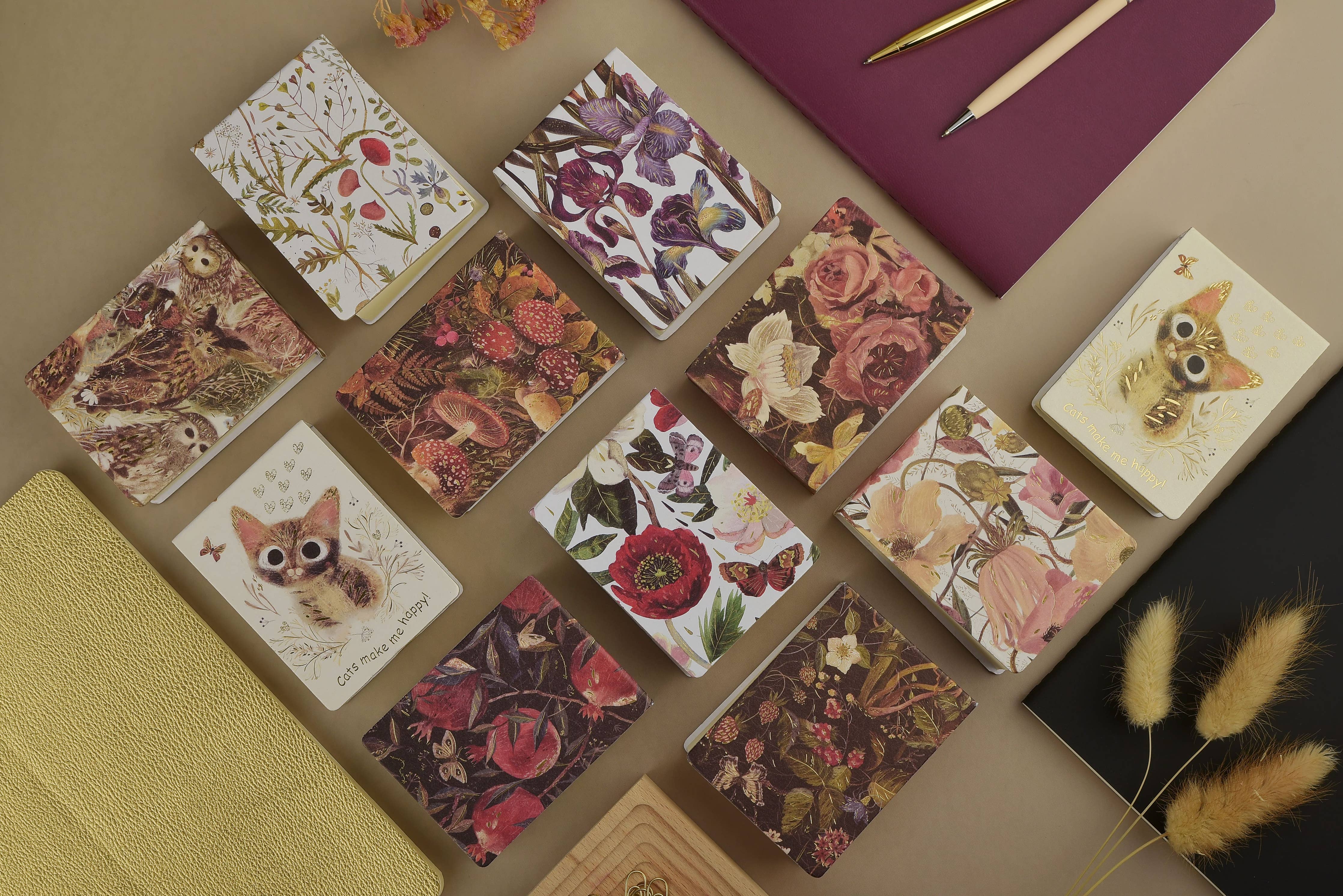 A7 Tear-Away Notepad - Owls 