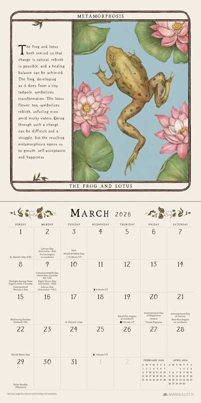 Woodland Wardens 2026 Mini Wall Calendar by Jessica  Roux