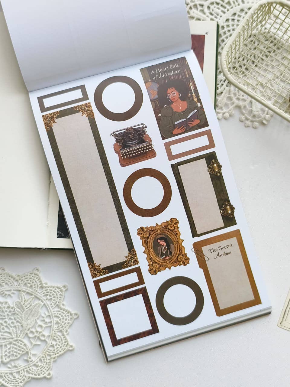 The Secret Archives Sticker Book