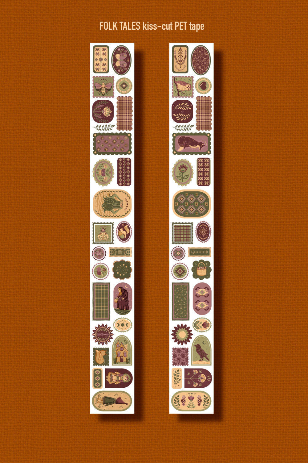 Folk Tales Transparent Tape