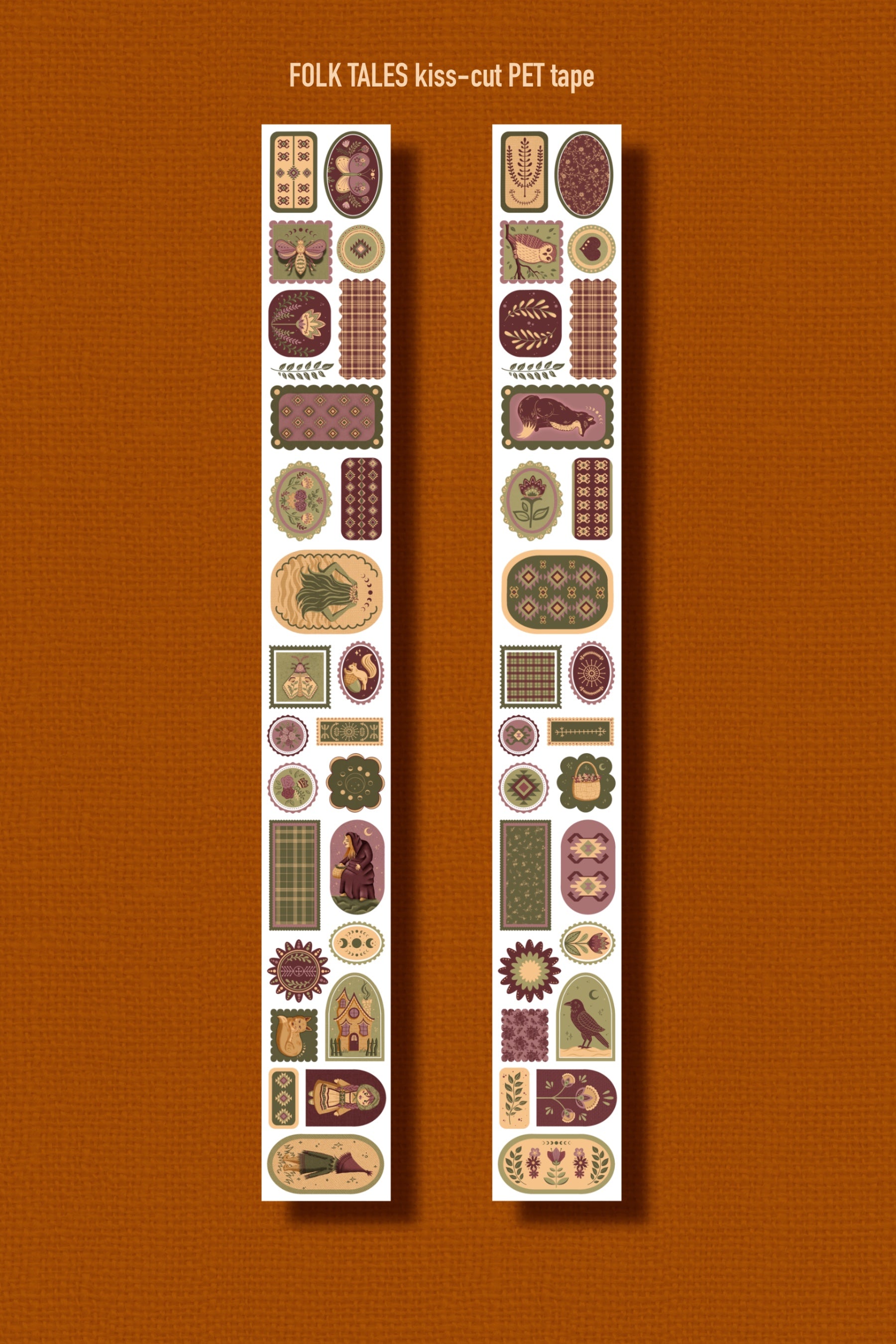 Folk Tales Transparent Tape