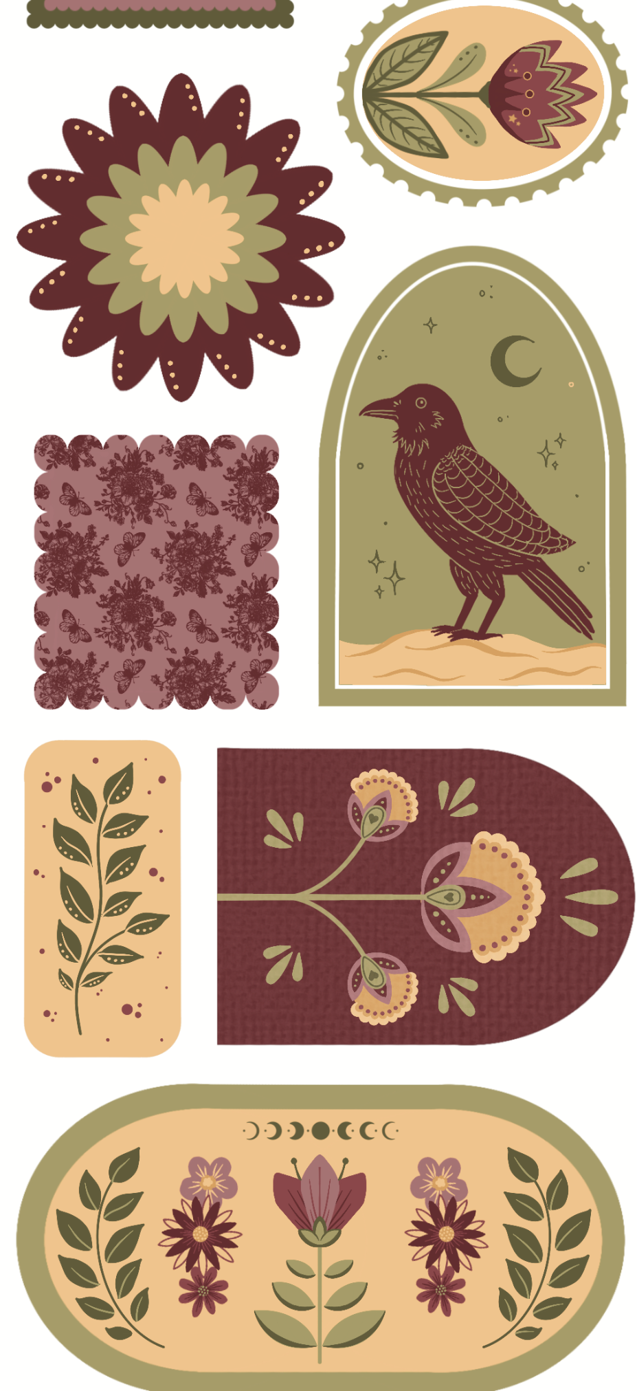 Folk Tales Transparent Tape