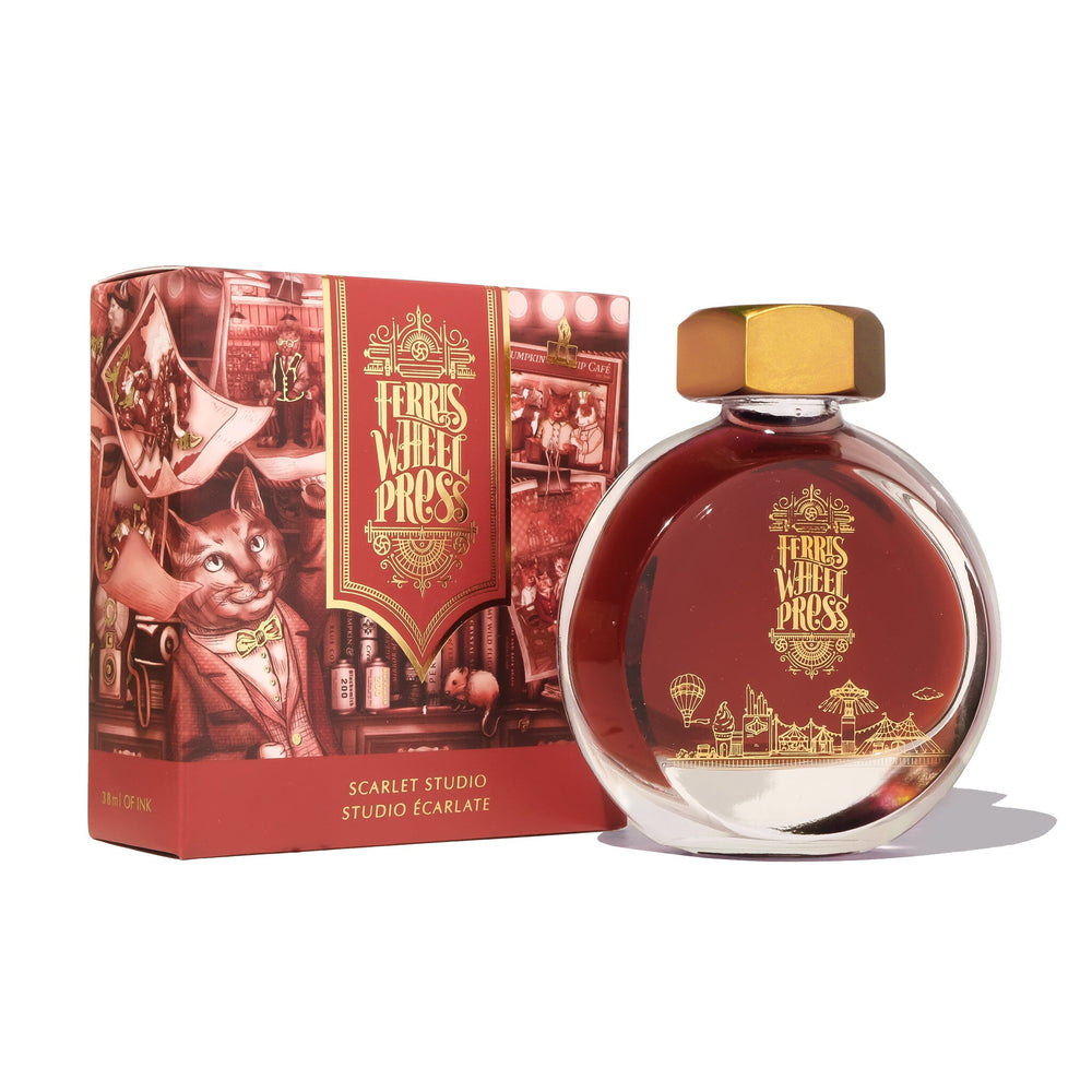 Fountain Pen Ink - Scarlet Studio
