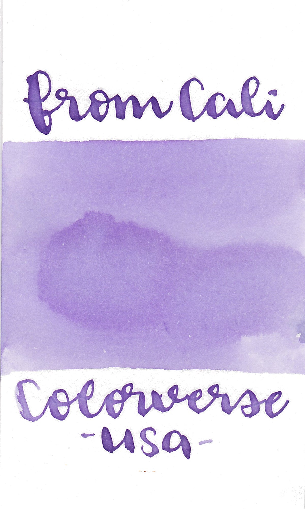 Fountain Pen Ink - From Cali