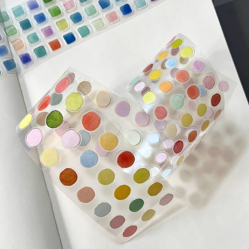 Watercolour Sticker Roll - detail 3