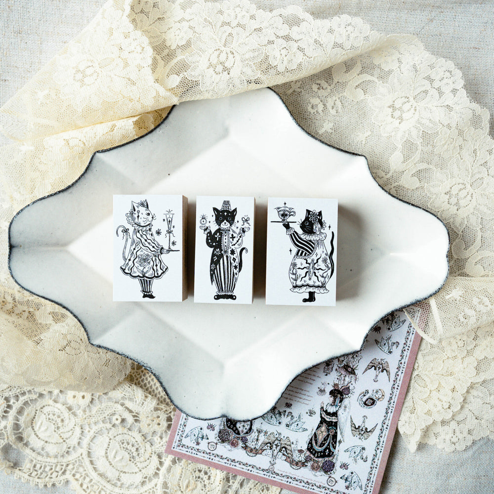 The Art of Love wooden stamps by Moon Child