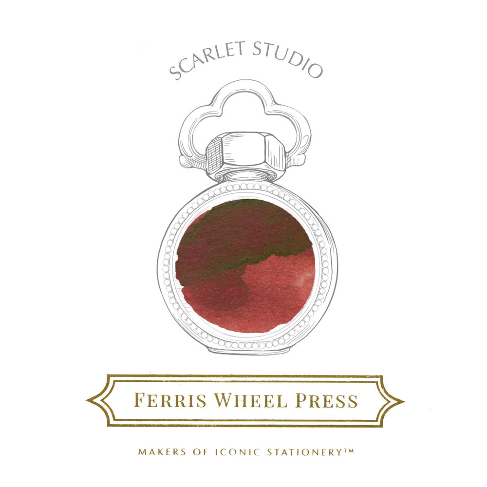 Fountain Pen Ink - Scarlet Studio