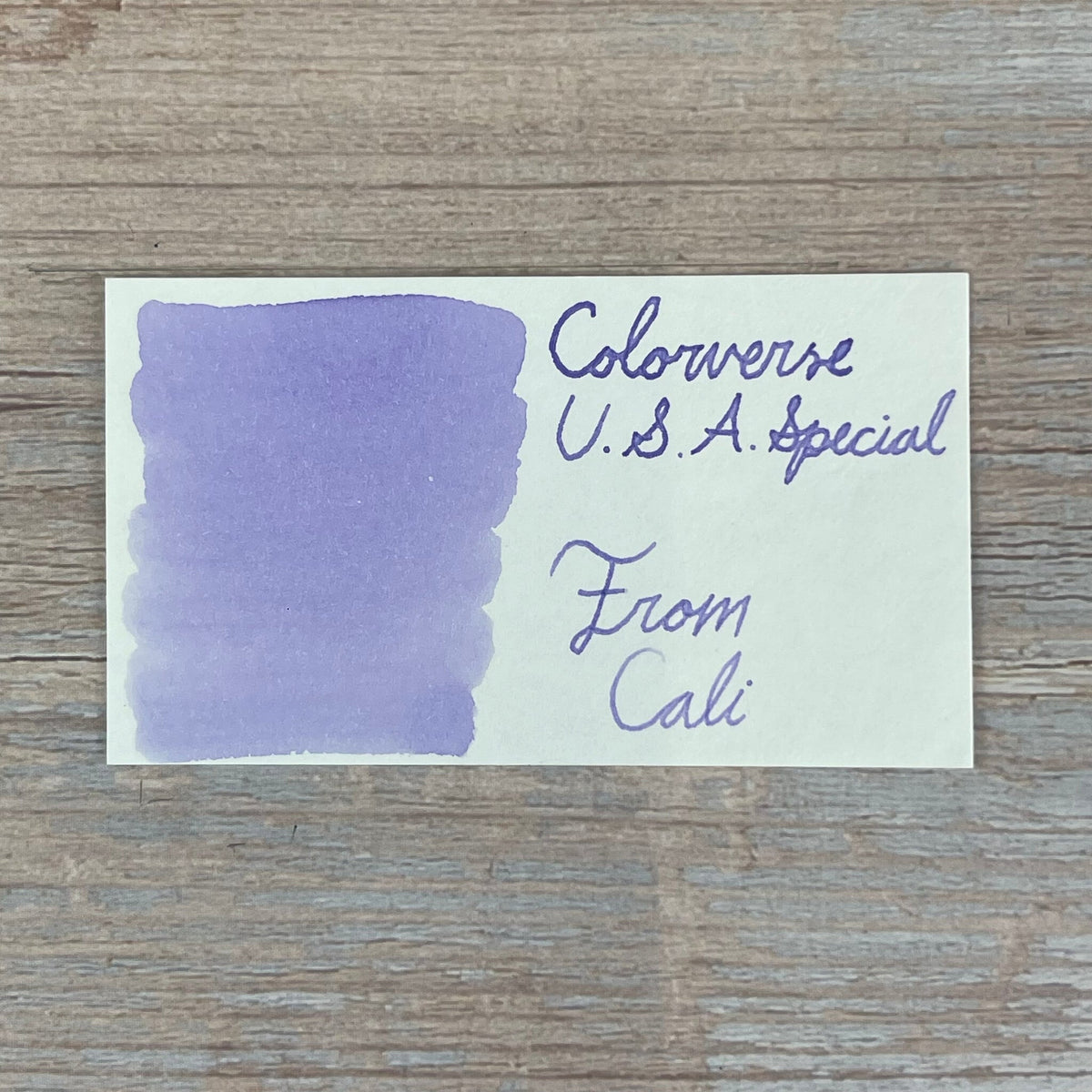 Fountain Pen Ink - From Cali