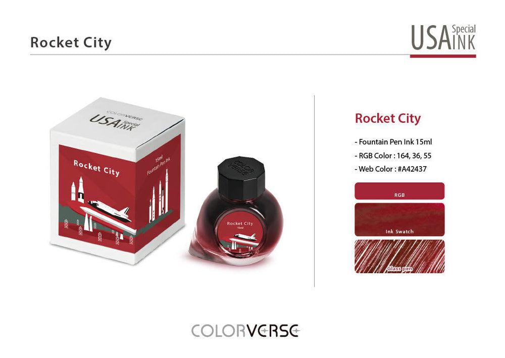 Fountain Pen Ink - Rocket City