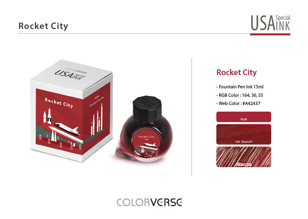 Fountain Pen Ink - Rocket City