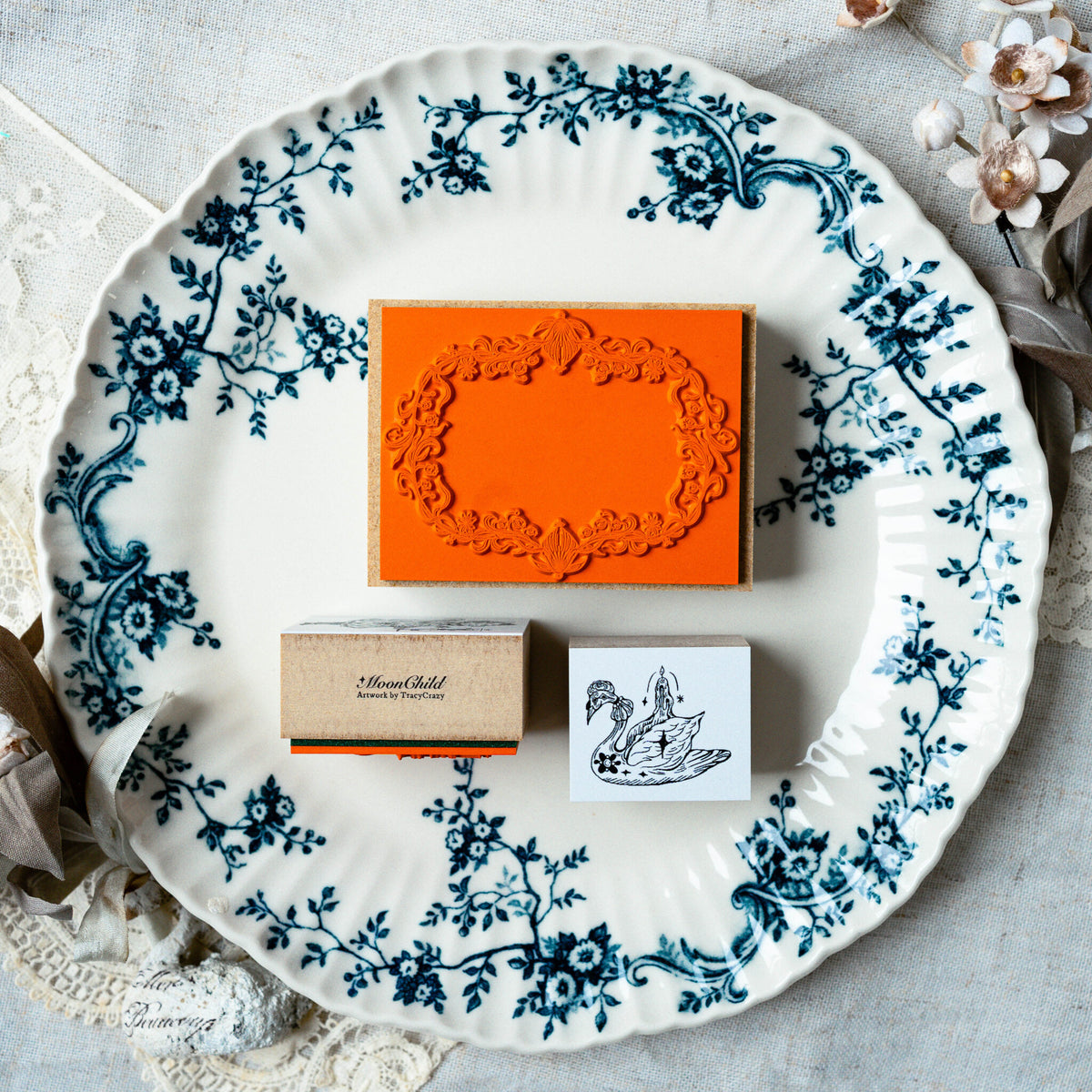 The Art of Love wooden stamps by Moon Child
