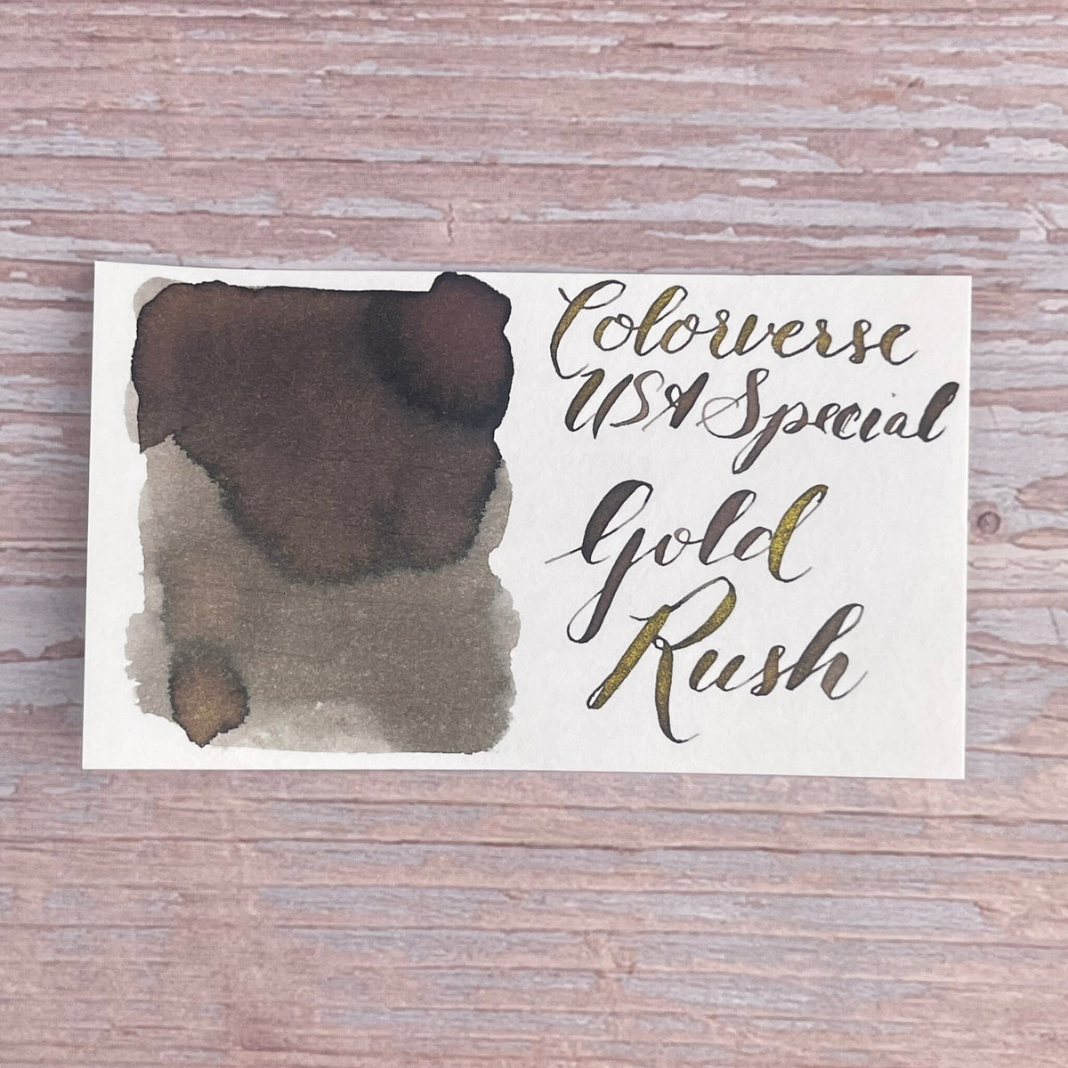 Fountain Pen Ink - Gold Rush Glistening
