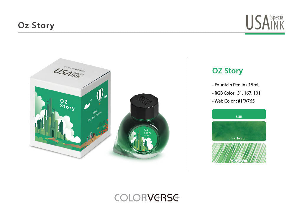 Fountain Pen Ink - OZ Story