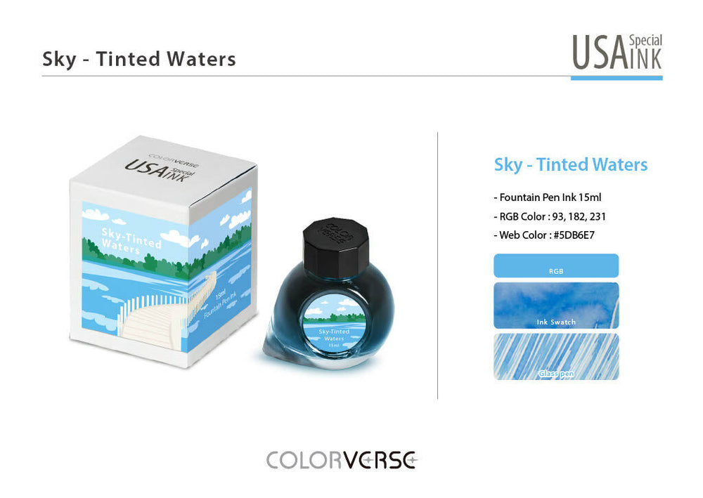 Fountain Pen Ink - Sky-Tinted Waters