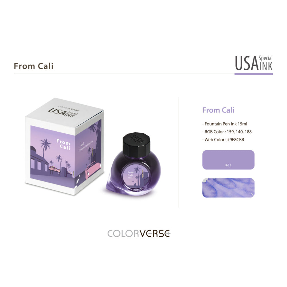 Fountain Pen Ink - From Cali