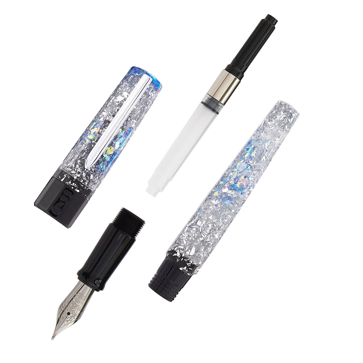 Benu Euphoria Fountain Pen - Vodka on the Rocks