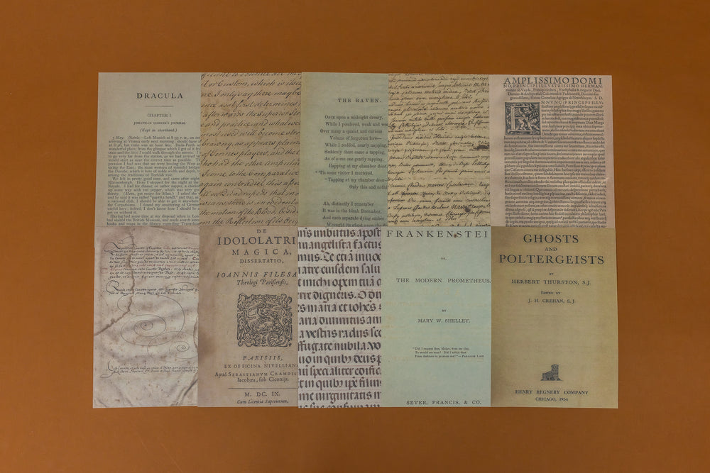 Book Pages Paper Set