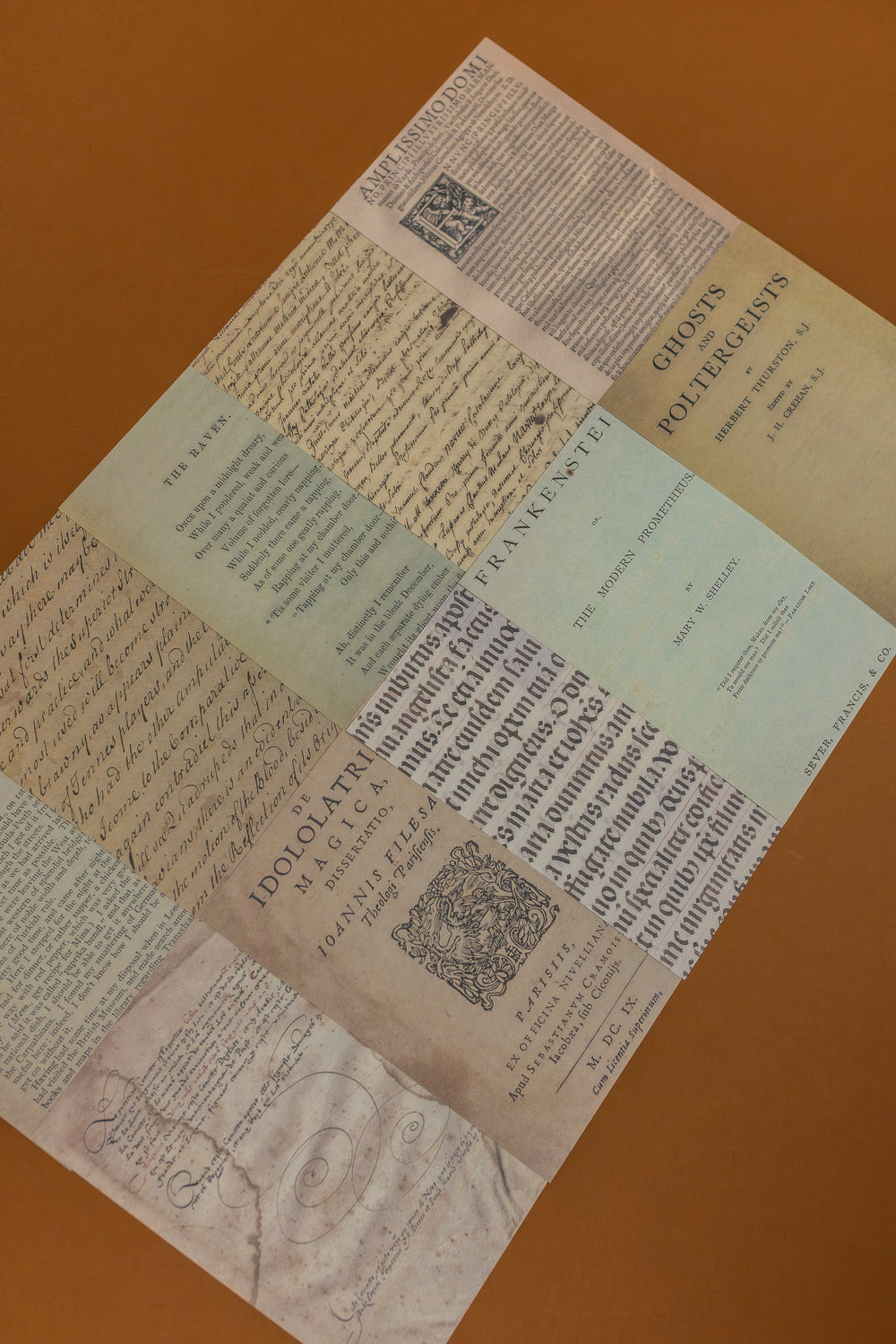 Book Pages Paper Set