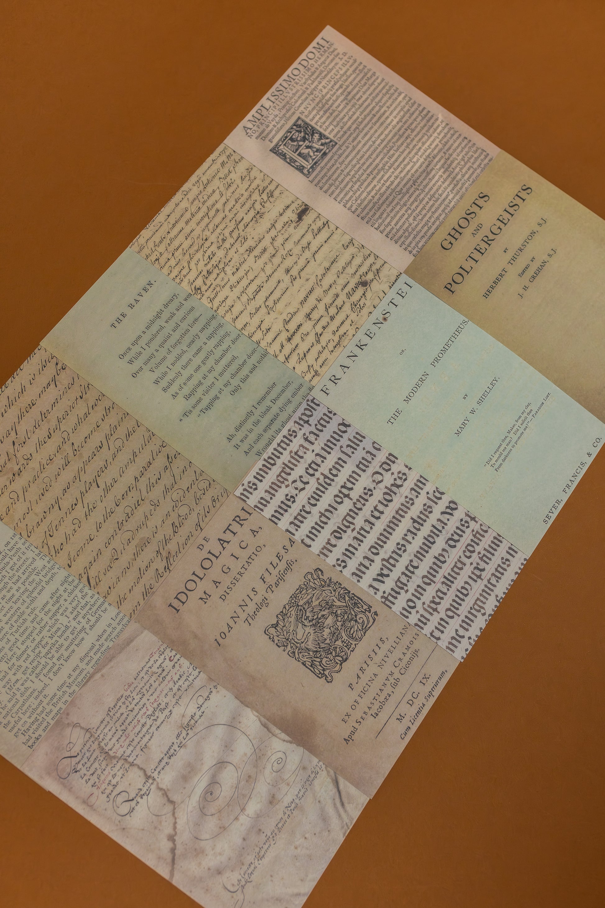 Book Pages Paper Set