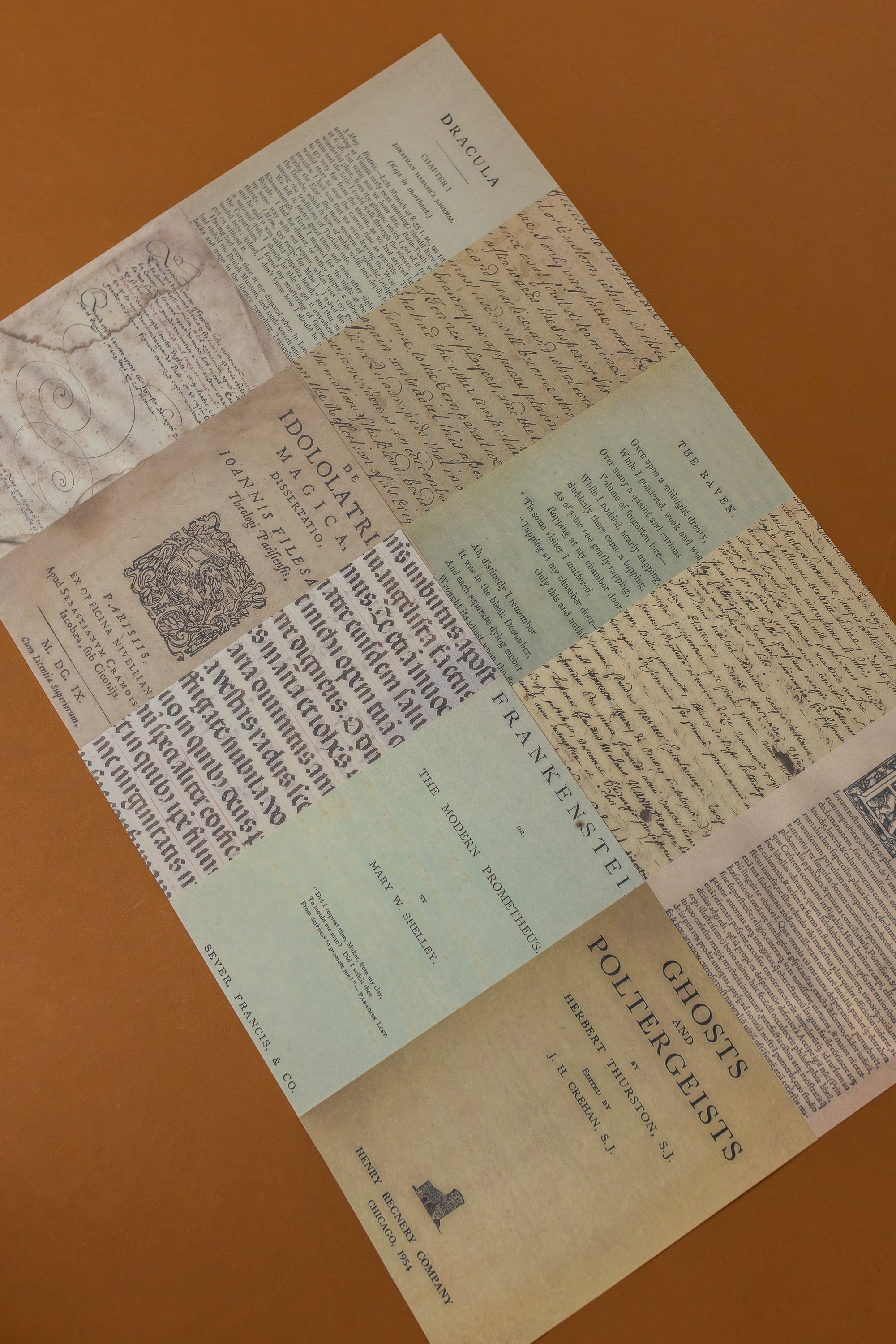 Book Pages Paper Set