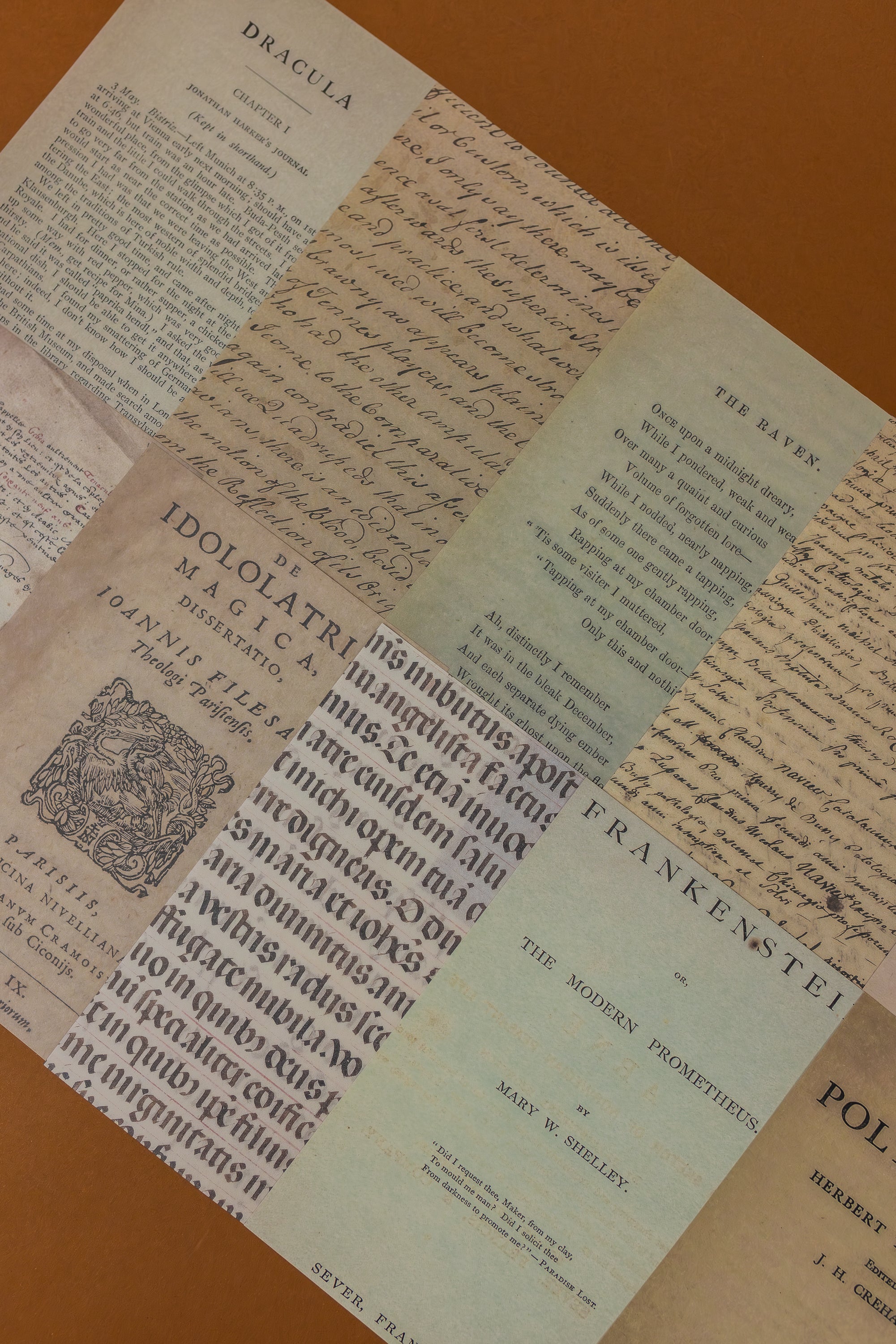 Book Pages Paper Set