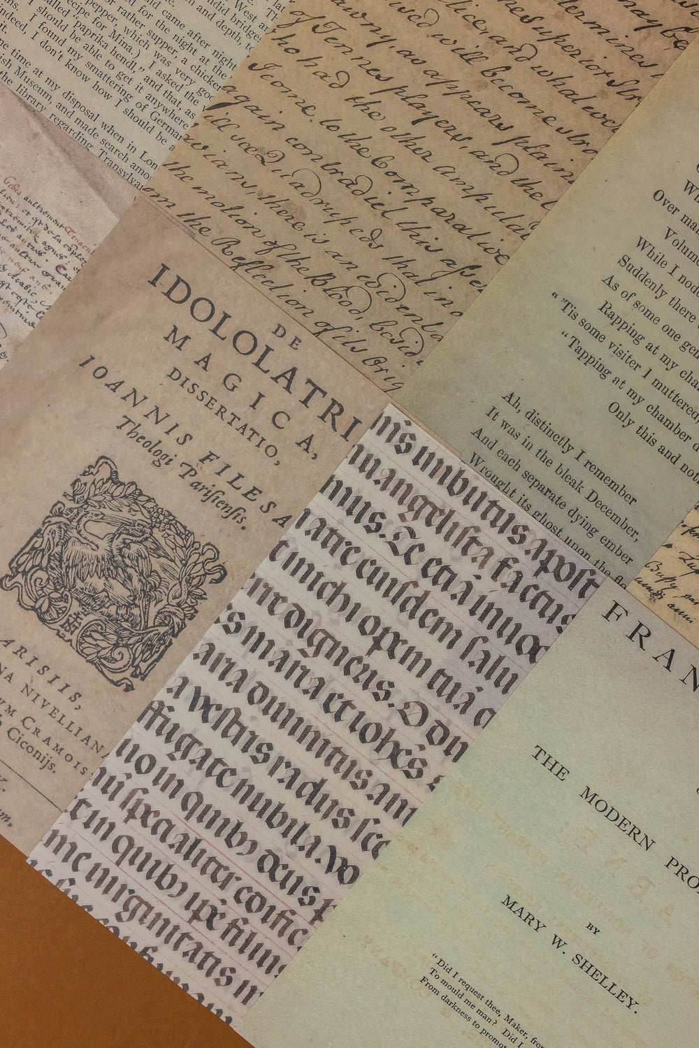 Book Pages Paper Set