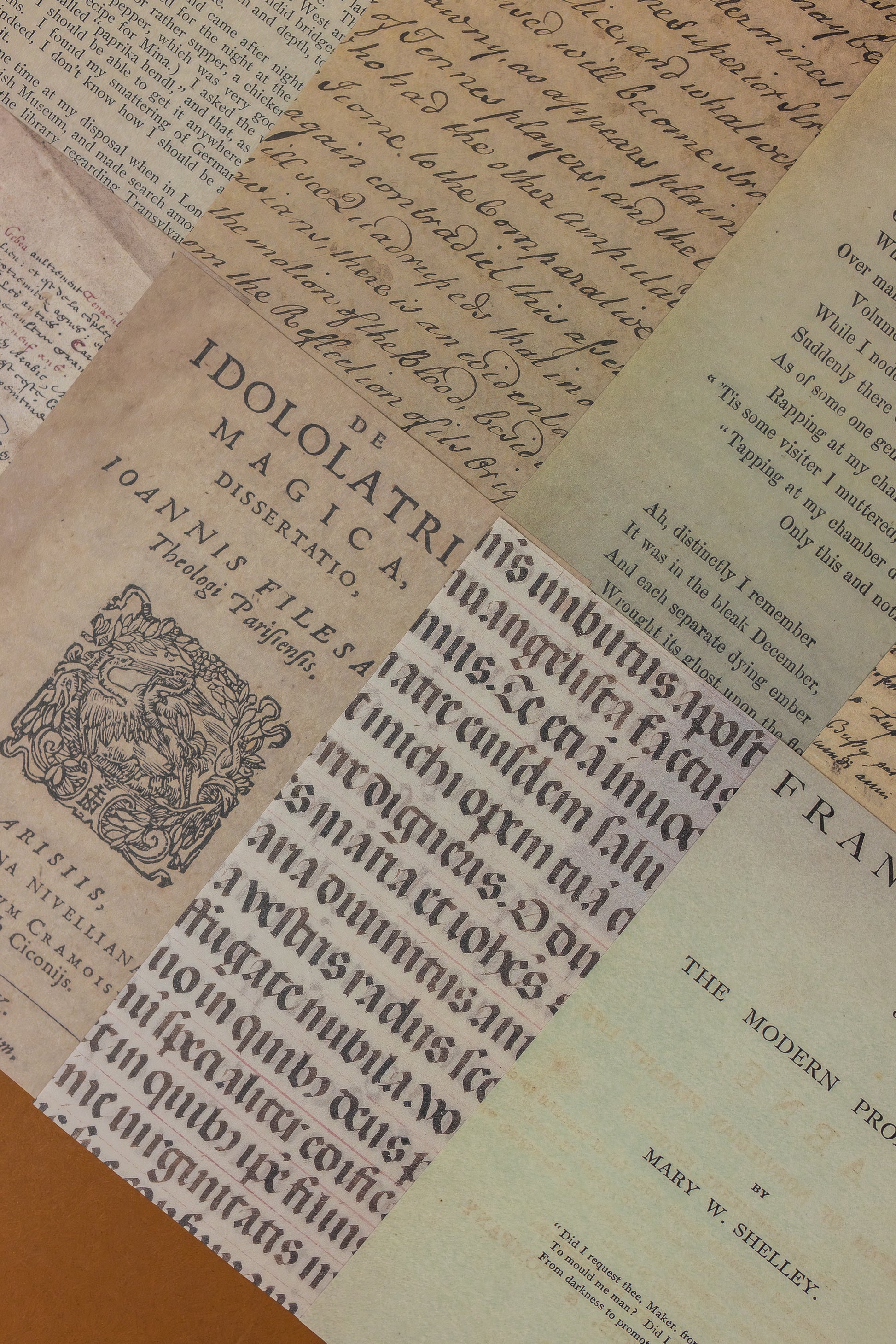 Book Pages Paper Set