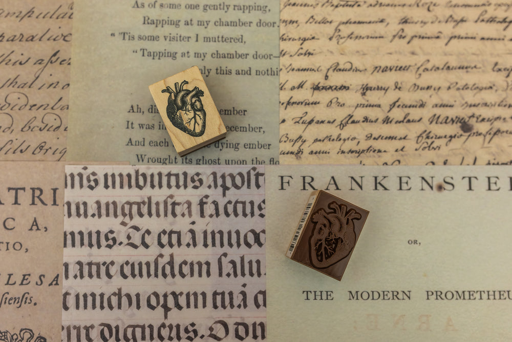 Heart Wooden Stamp