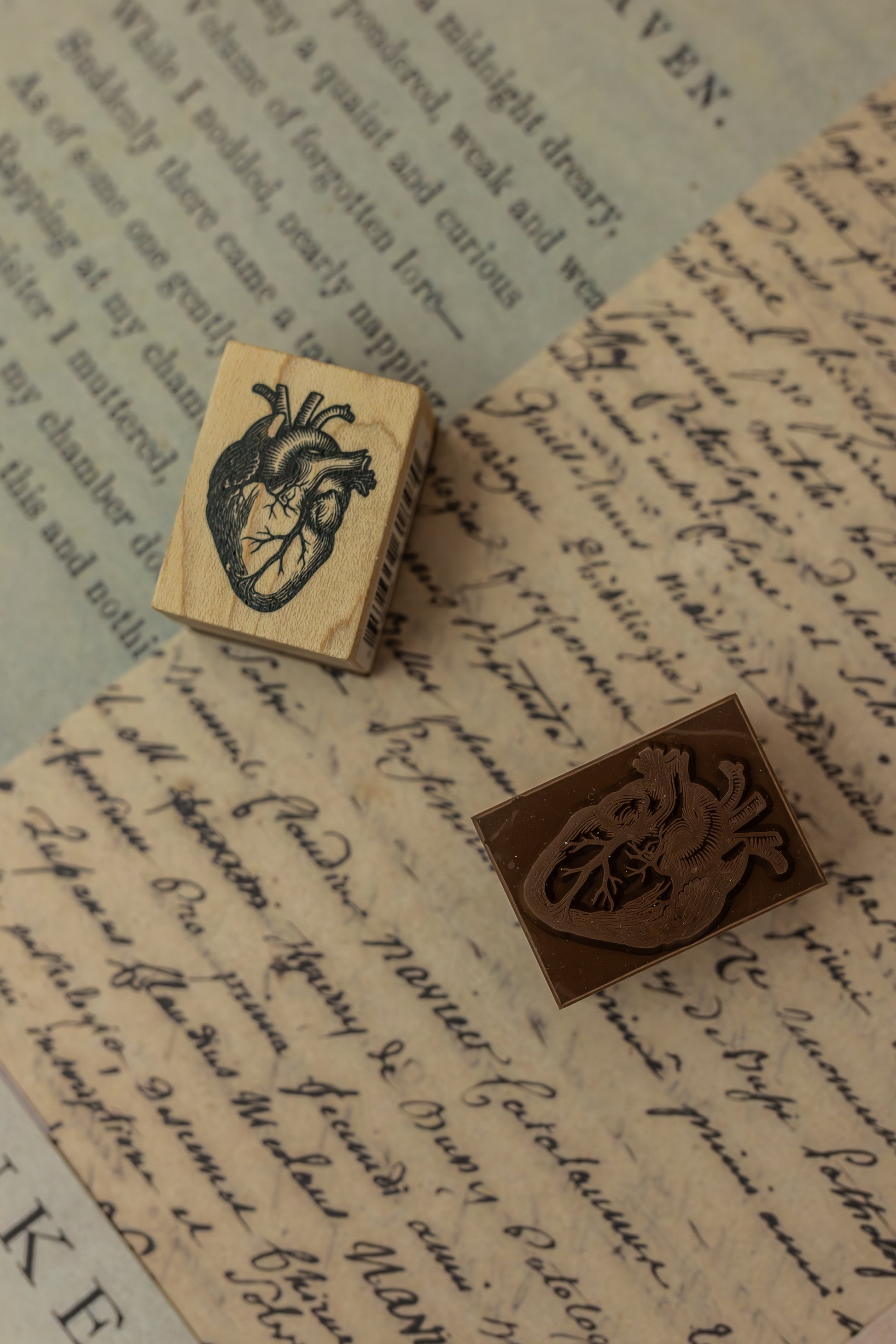 Heart Wooden Stamp
