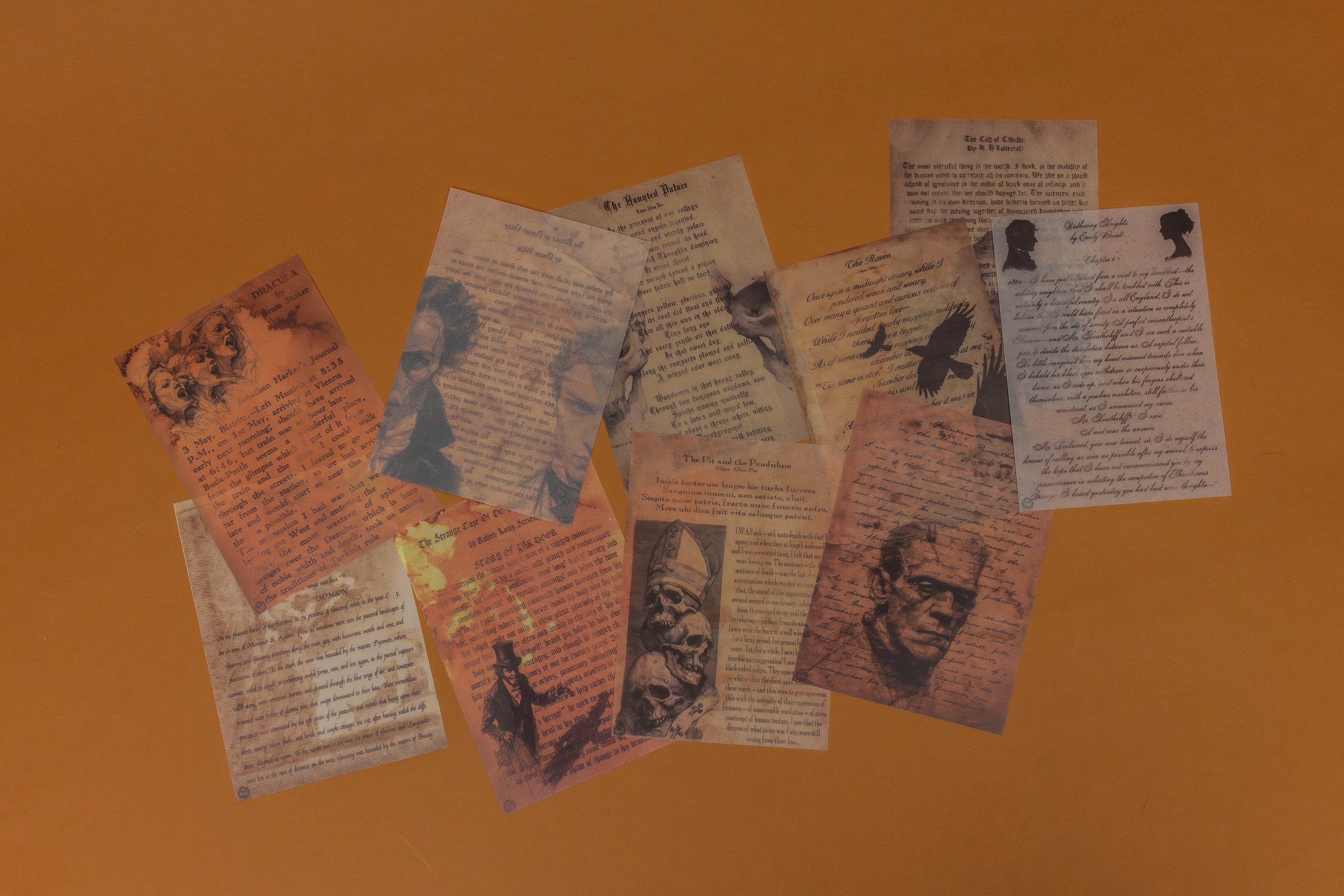 Gothic Books Vellum Set