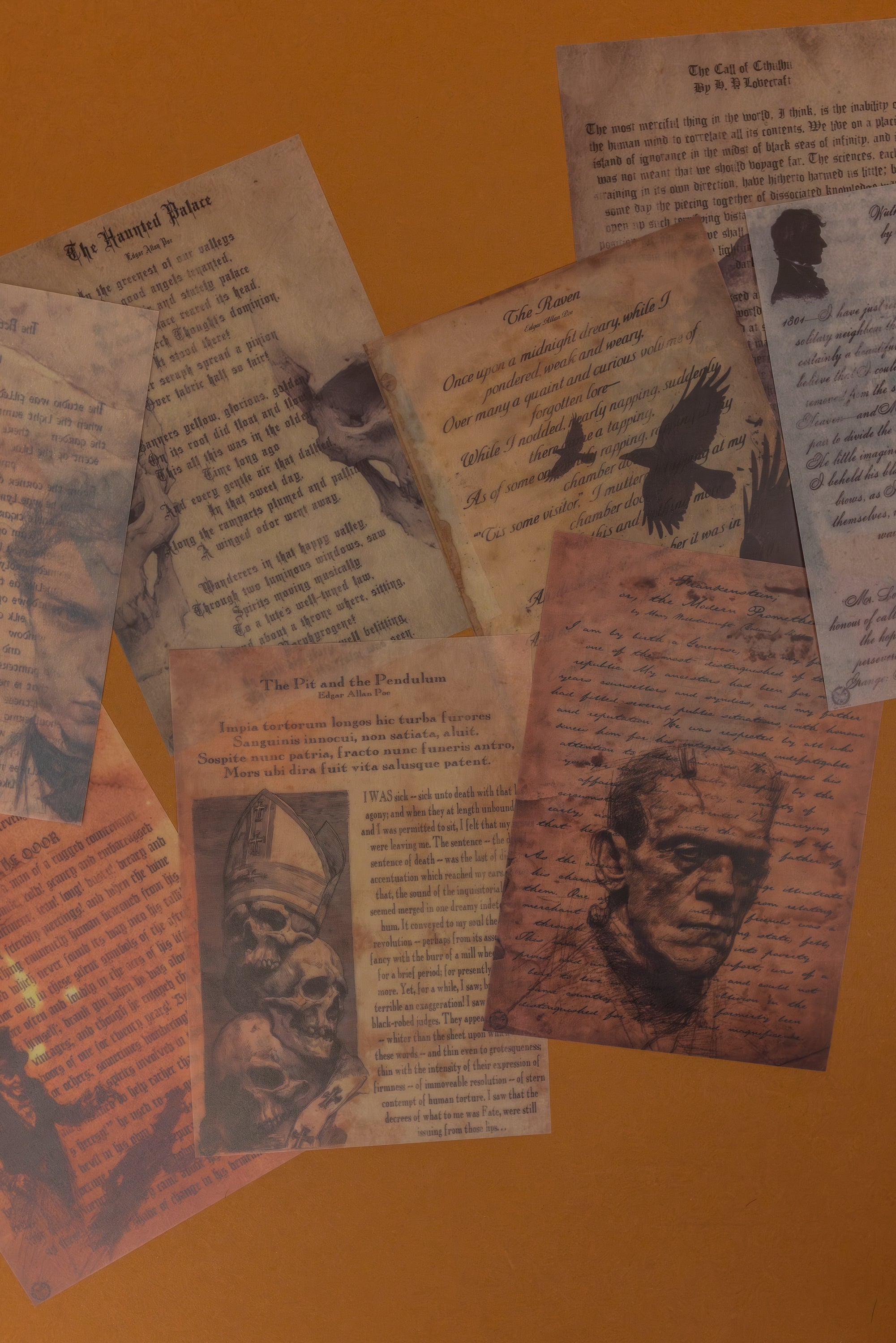 Gothic Books Vellum Set