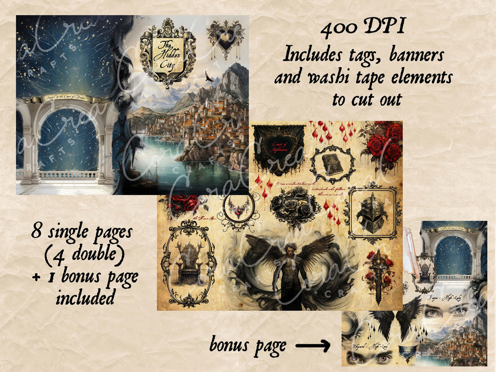 Night Court Digital Journal Kit