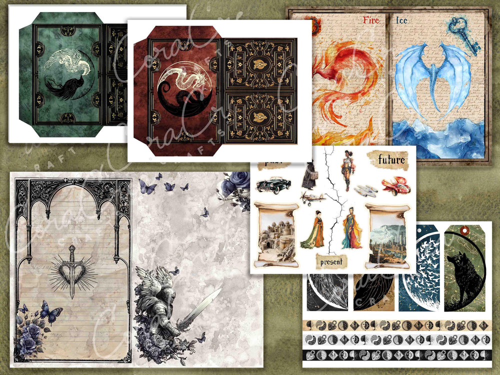 Opposites Digital Journal Kit