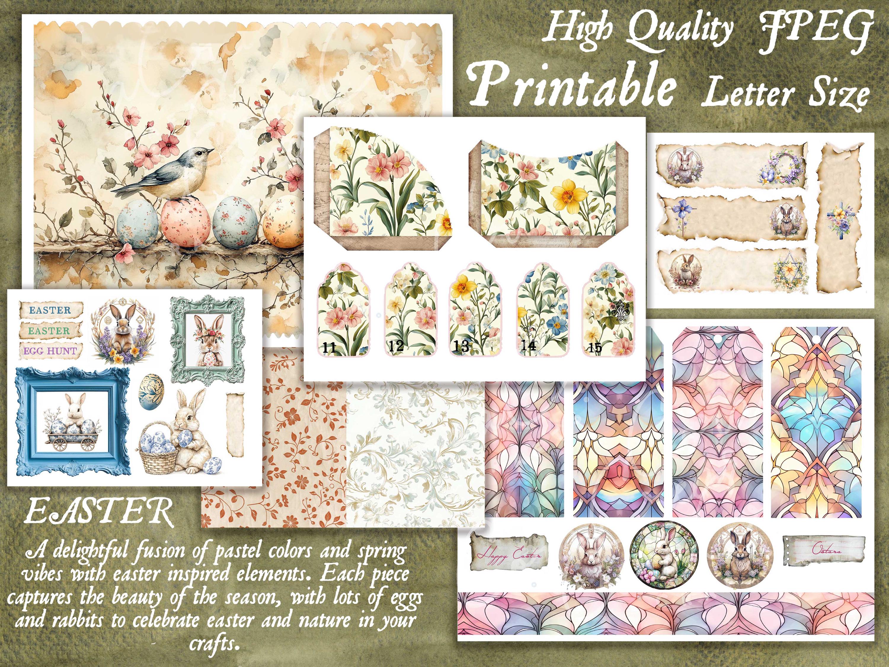 Spring & Easter Digital Journal Kit