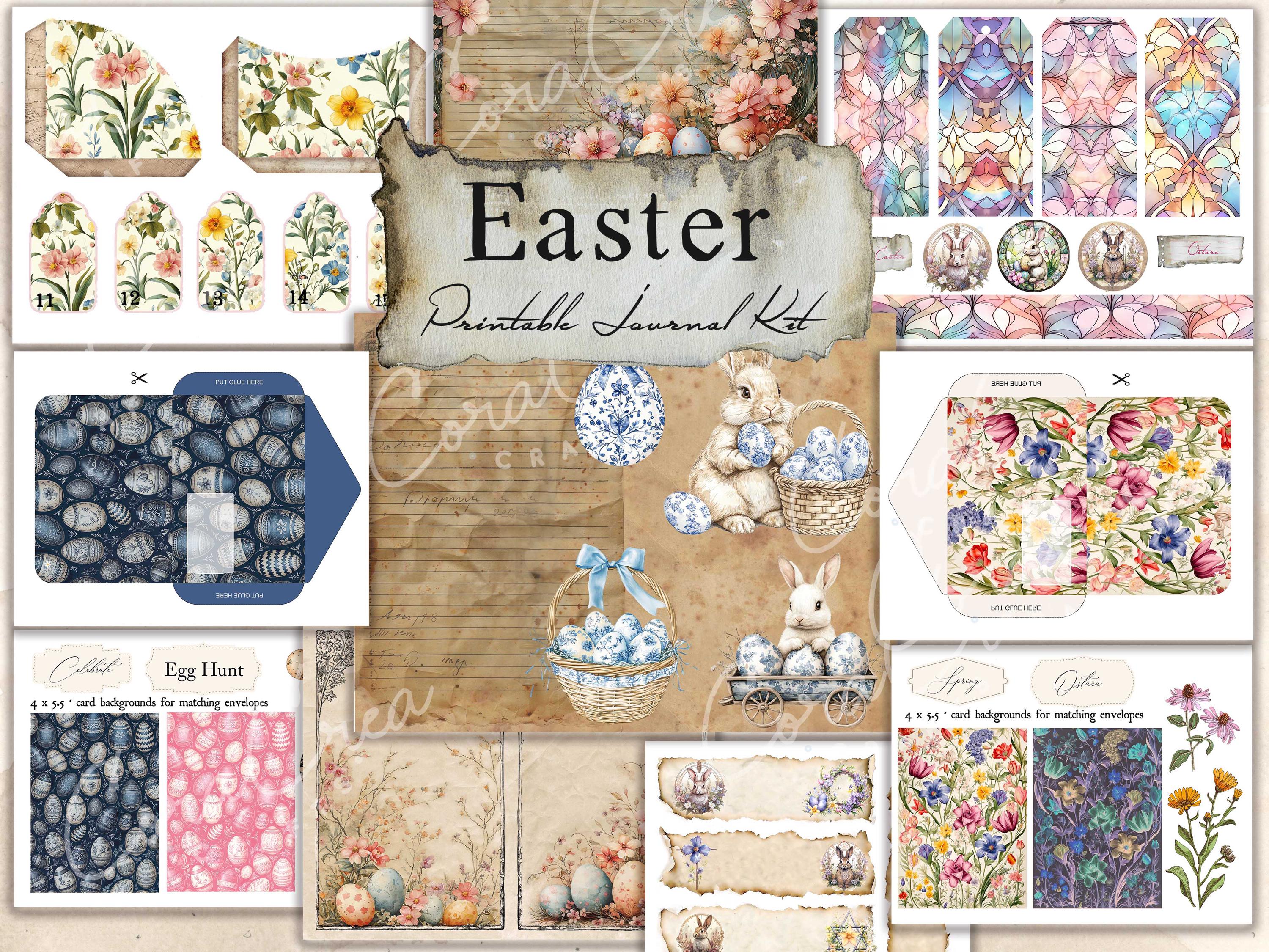 Spring & Easter Digital Journal Kit