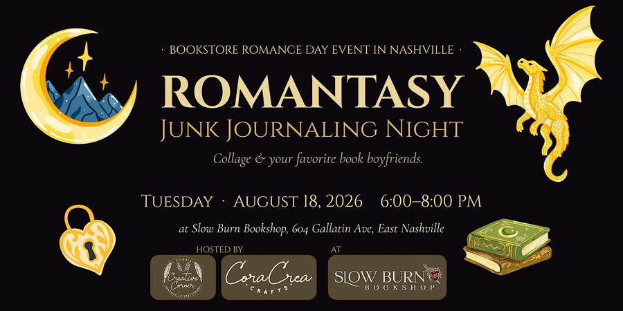 Romantasy Junk Journaling Night at Slow Burn