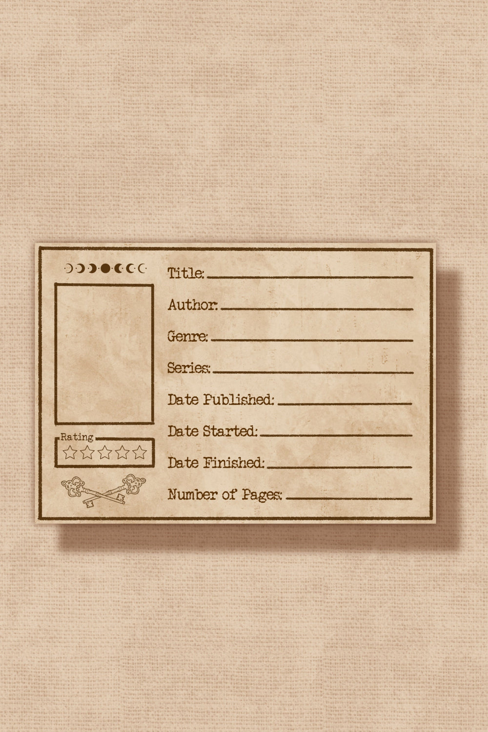 Book Review Bookish Notepad