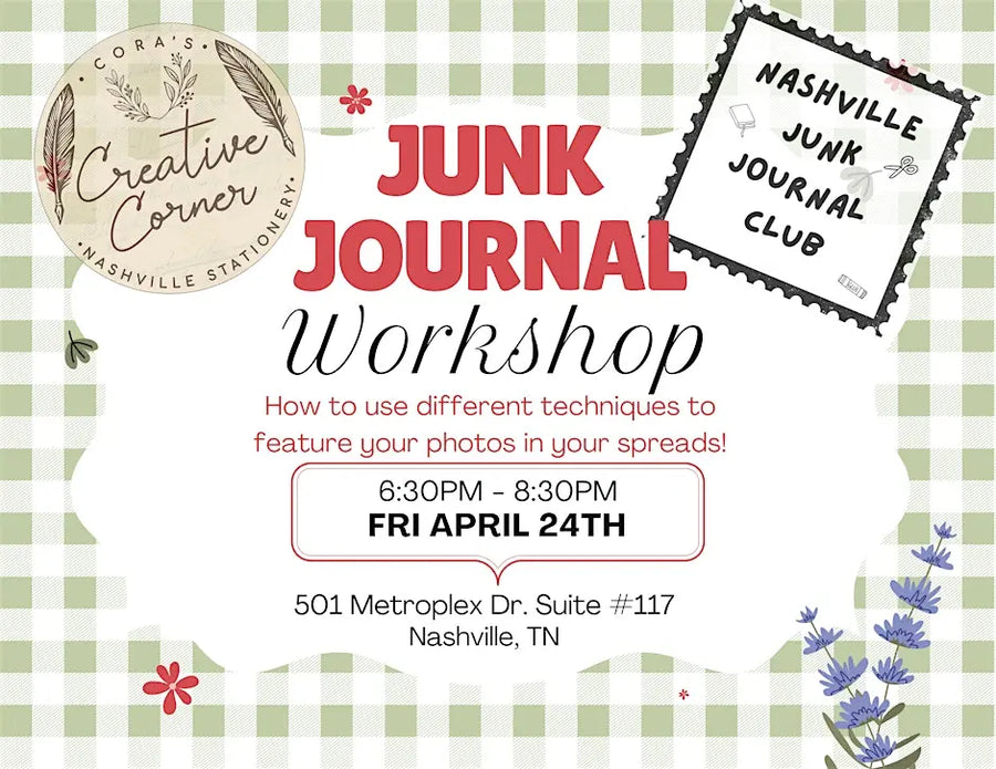 Junk Journaling Workshop: Make Waterfall Pages