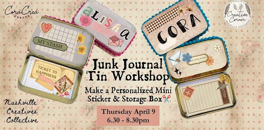 Make a Personalized Mini Sticker & Storage Box