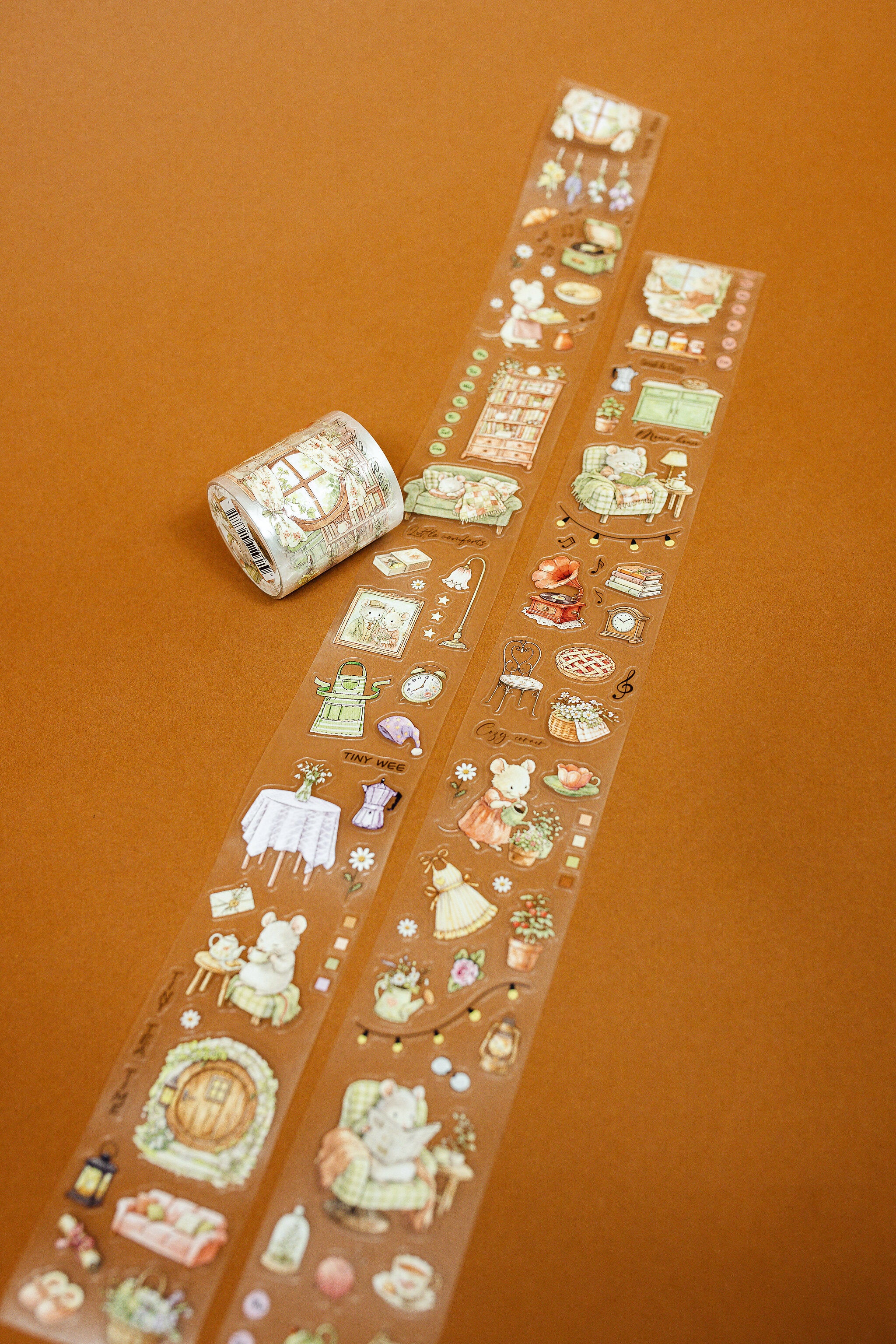 In a Cozy House Transparent Tape