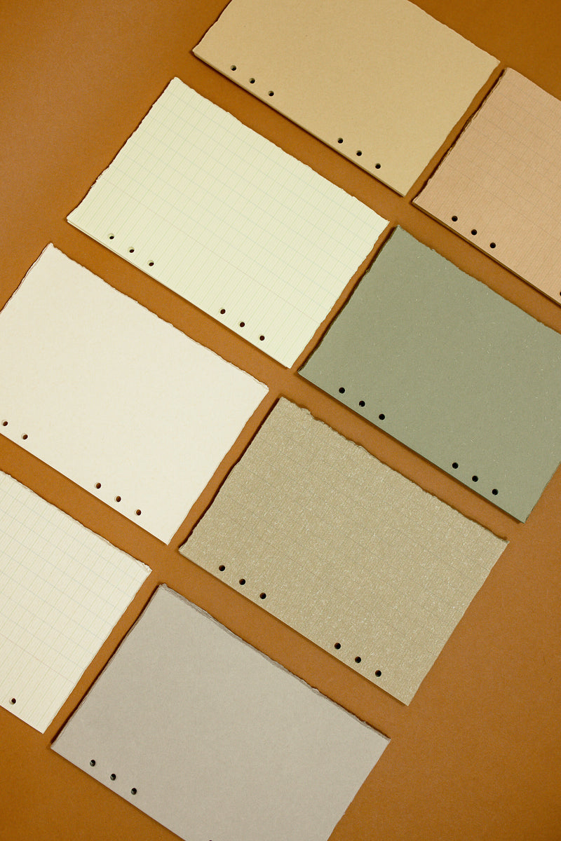 Natural Paper Binder Insert