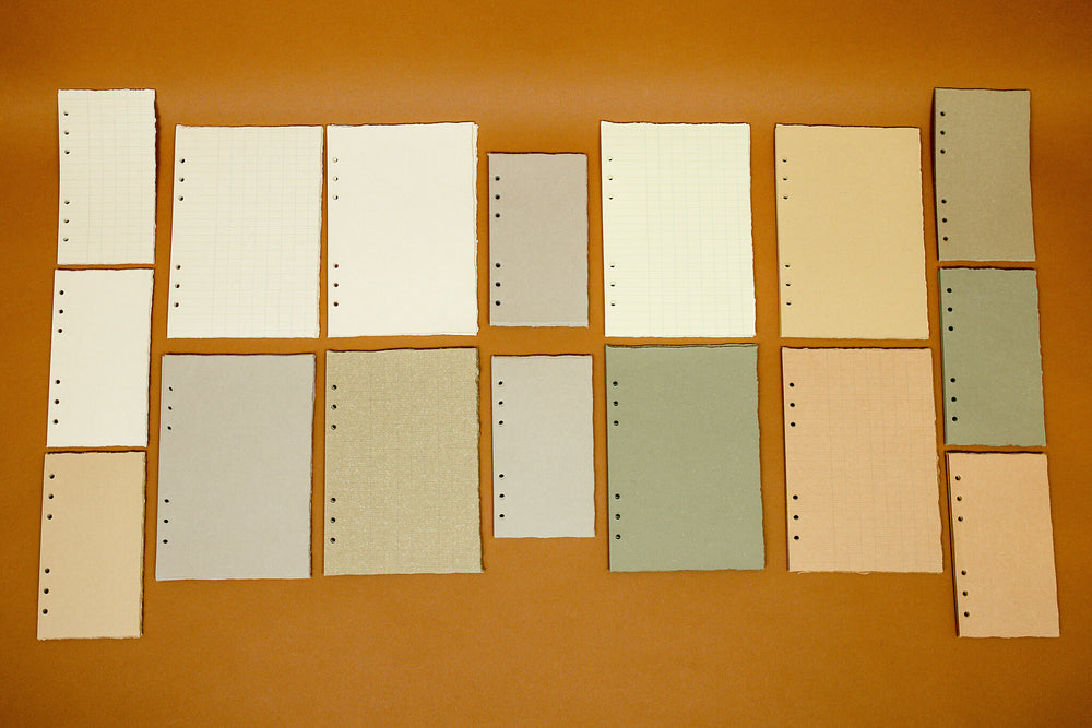 Natural Paper Binder Insert