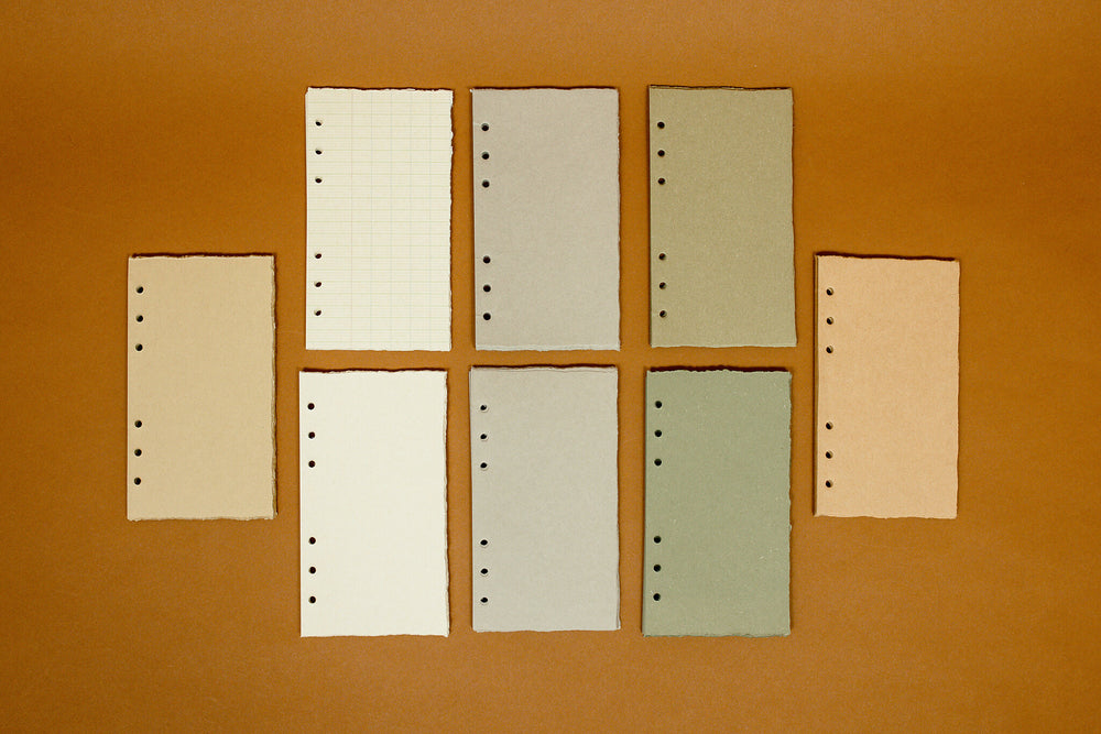 Natural Paper Binder Insert