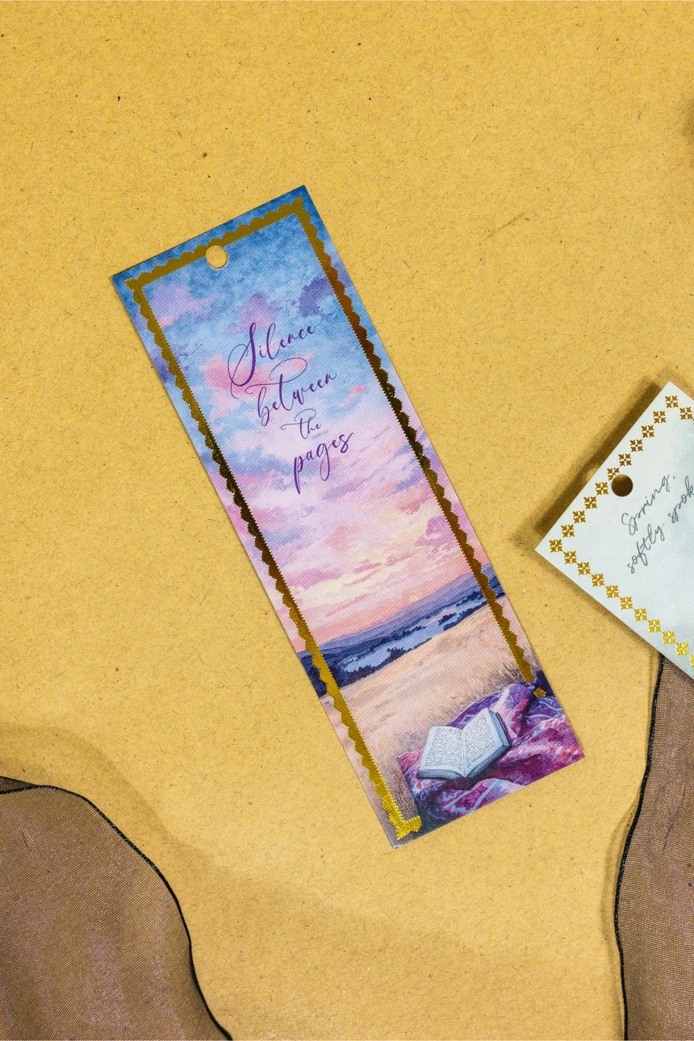 Poetic Spring Bookmarks Set
