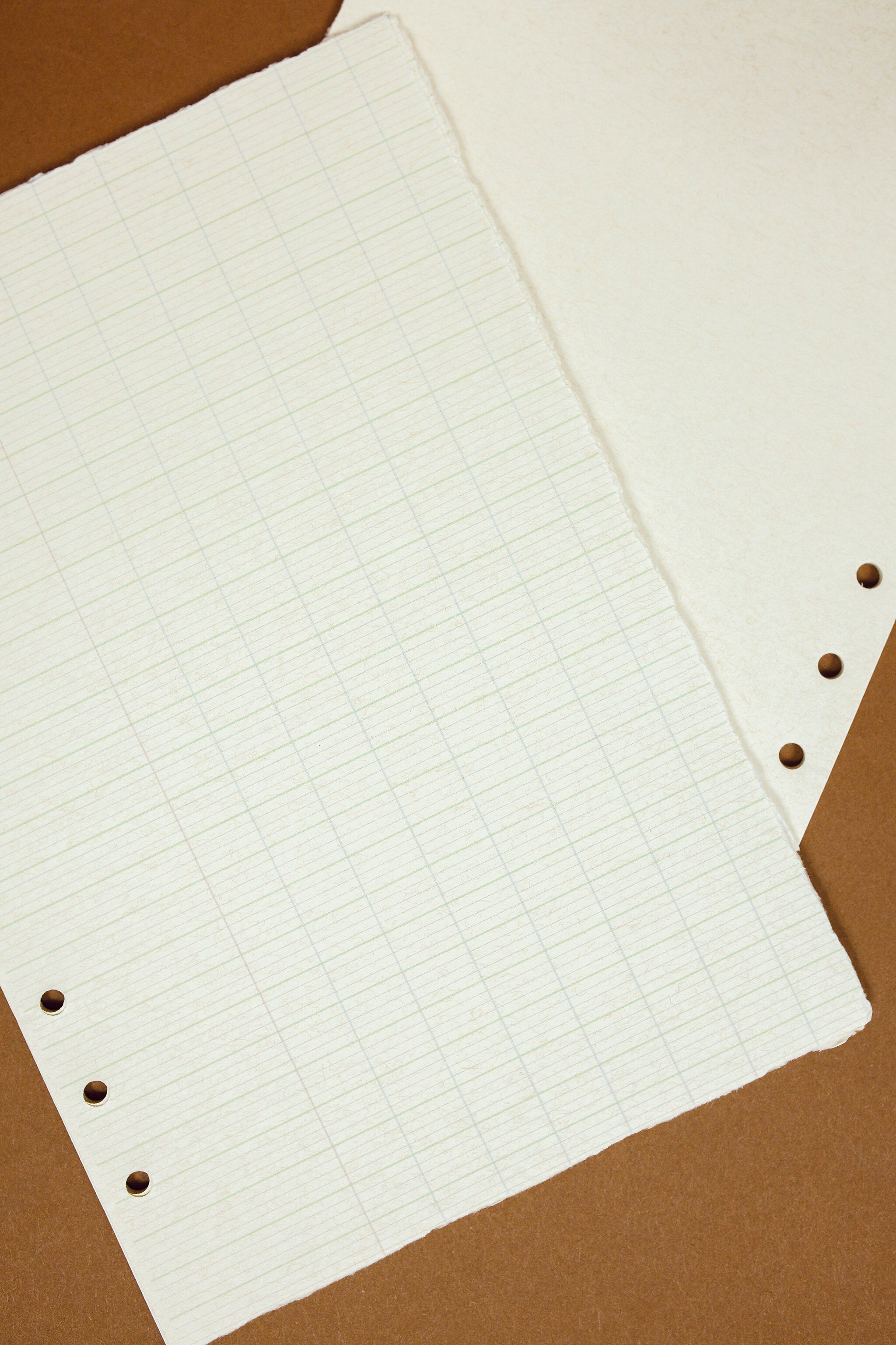 Natural Paper Binder Insert