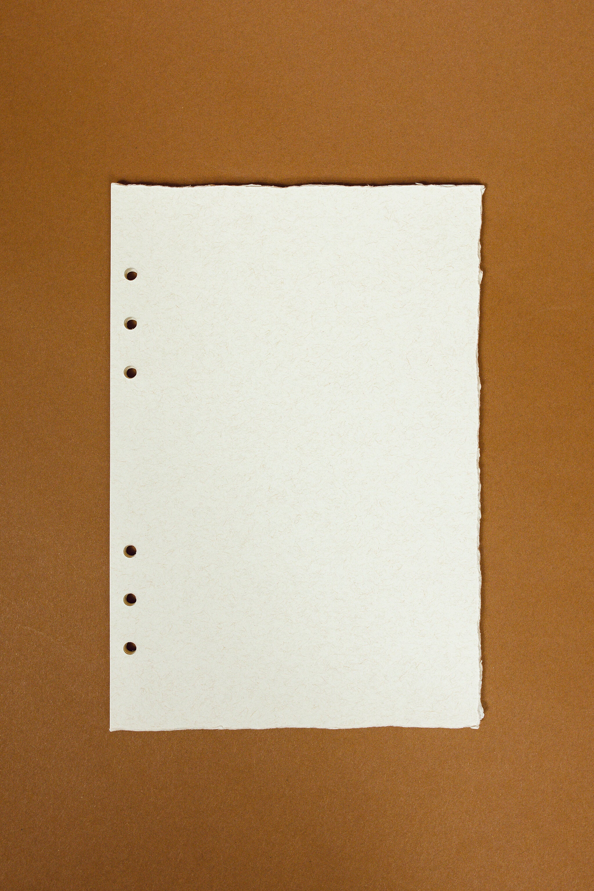 Natural Paper Binder Insert
