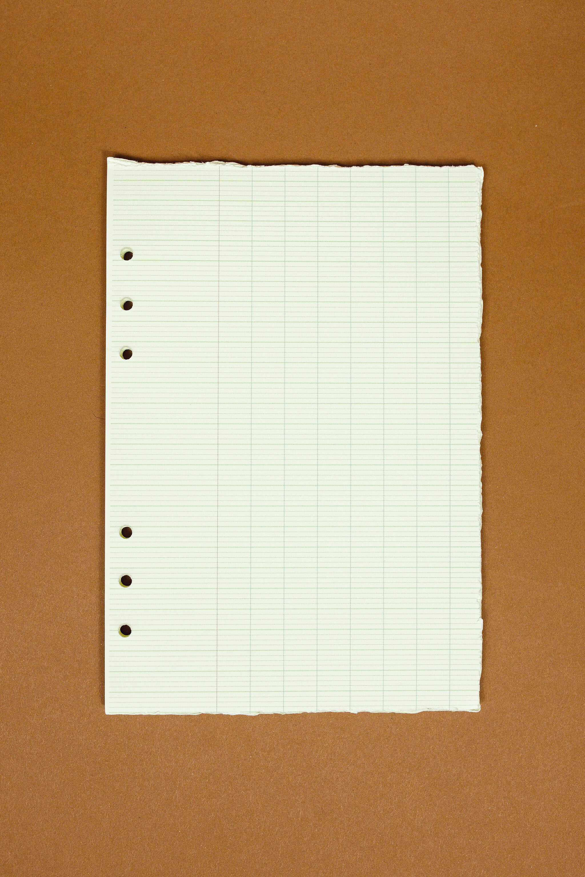 Natural Paper Binder Insert
