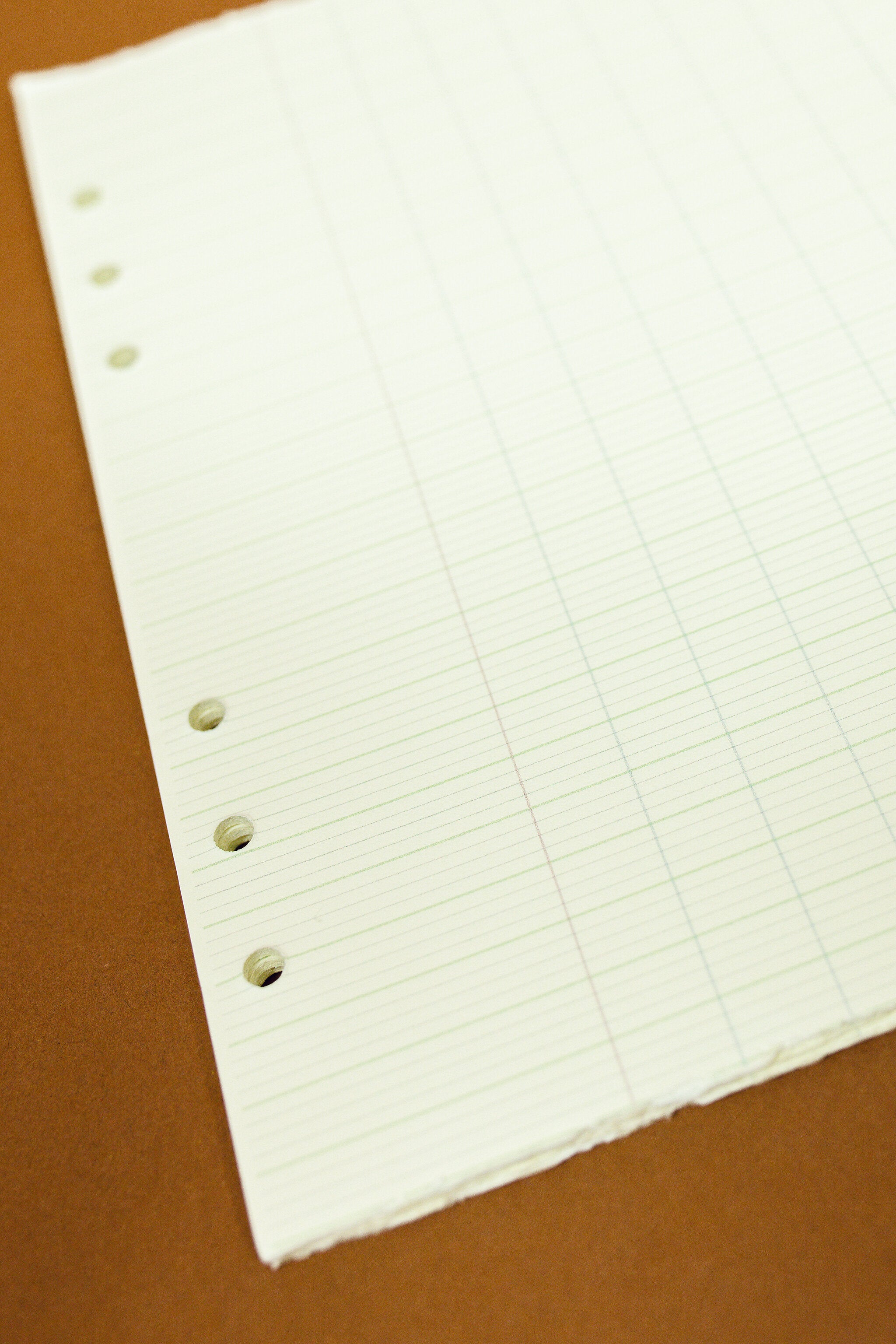 Natural Paper Binder Insert