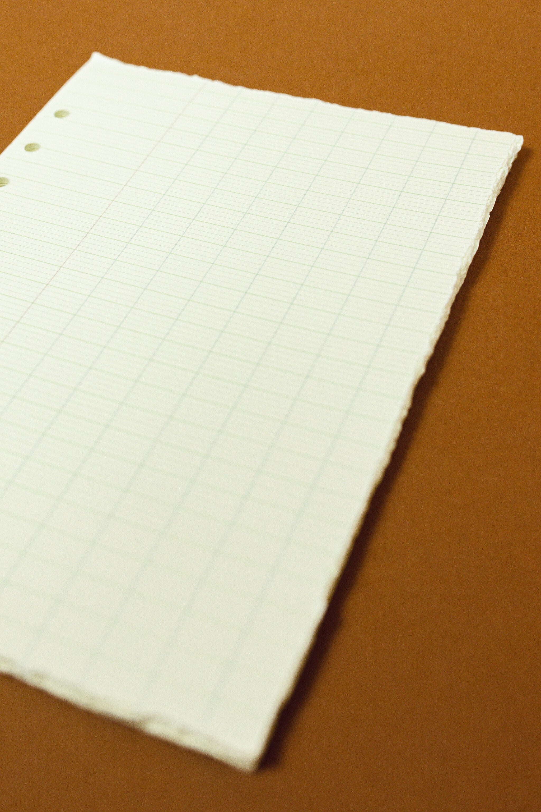 Natural Paper Binder Insert